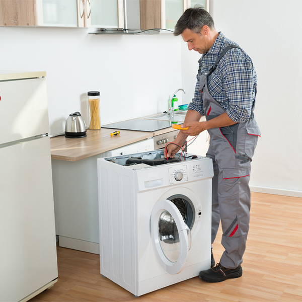 can you walk me through the steps of troubleshooting my washer issue in Clermont FL